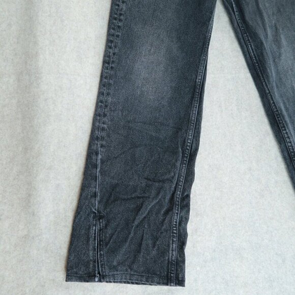 We The Free People Jeans Emmy Split Hem Bootcut High Rise Black Women's Size 28 - Picture 7 of 14